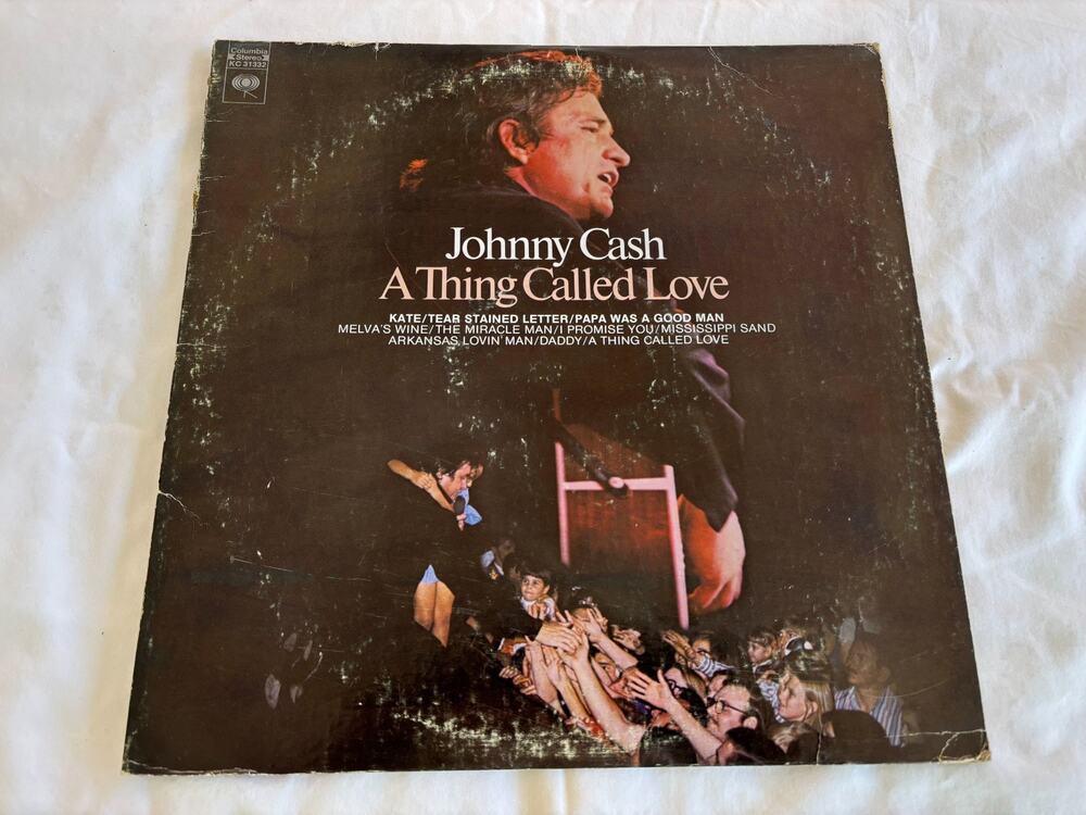 Johnny Cash A Thing Called Love LP Vinyl Record blues country